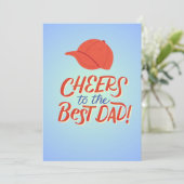 父の日札 招待状 (スタンド正面)