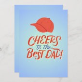 父の日札 招待状 (正面/裏面)