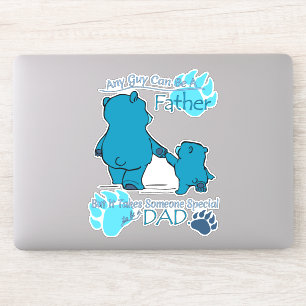 父の日熊ステッカー シール