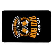 父の日父の姿 マグネット (横)