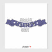 父の日父の日の贈り物の飾り シール (シート)