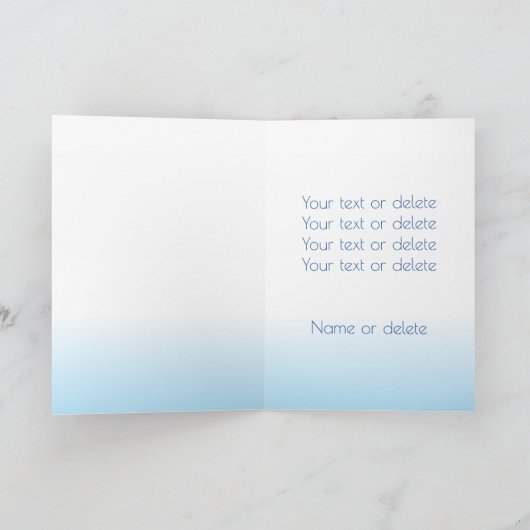 父の日父誕生日ラブパパブエレガントル カード (内部)