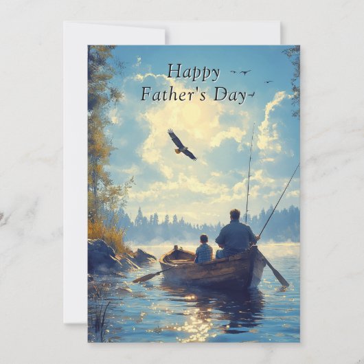 父の日父&ソンローボート魚釣り (正面)