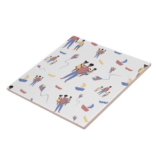 父の日牌 タイル (側面)