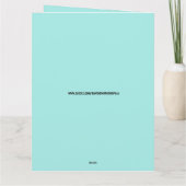 父の日猫おもしろいのバ遊ンジョカード サンキューカード (裏面)