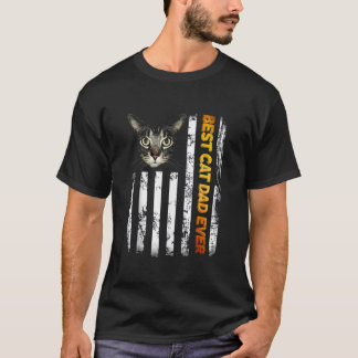 父の日猫パパパパ猫パパ猫 Tシャツ