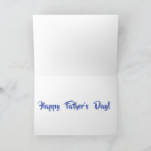 父の日猫 カード (内部)