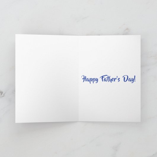 父の日猫 カード (内部)