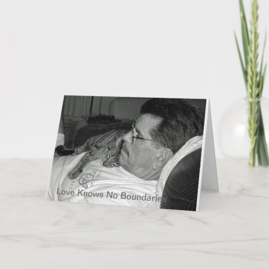 父の日猫 カード (正面)