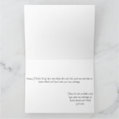 父の日猫 カード (内部)