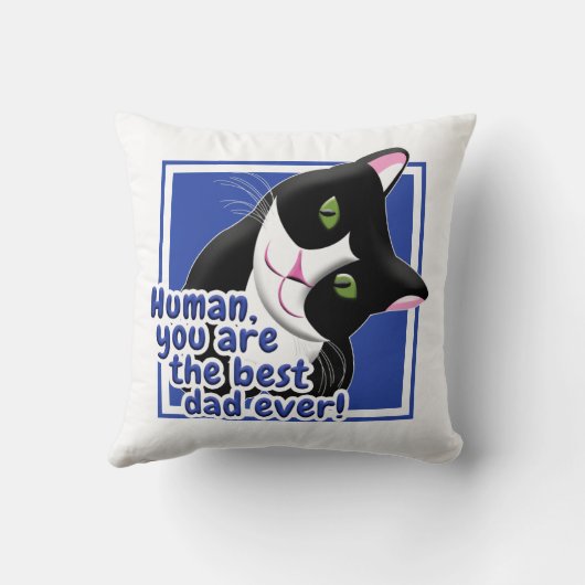 父の日猫 クッション (裏面)