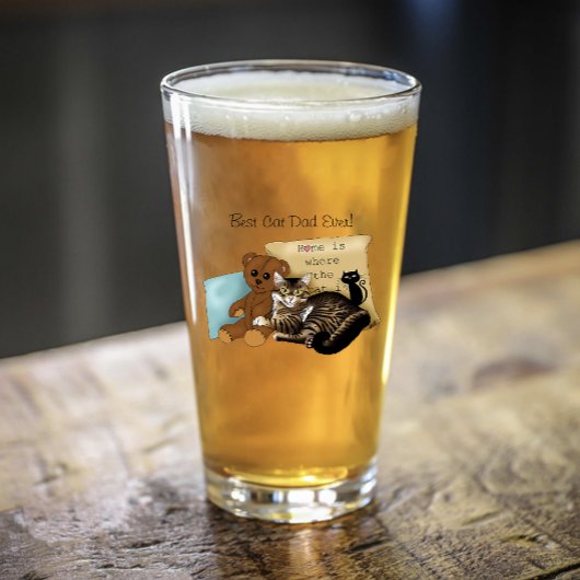 父の日猫 タンブラーグラス