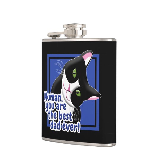 父の日猫 フラスク (左)