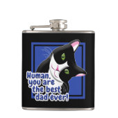 父の日猫 フラスク (正面)