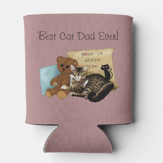 父の日猫 缶クーラー (裏面)