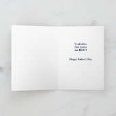 父の日番号,会計士,数学,簿記係 カード (内部)