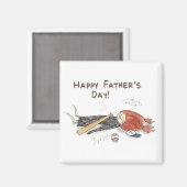 父の日磁石 マグネット (正面/裏面)