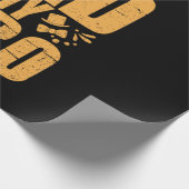 父の日私のパパマイ・ヒーロー ラッピングペーパー (角)