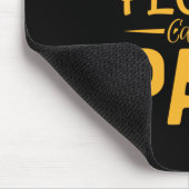 父の日私の人々お気に入りのは私をパパと呼ぶ マウスパッド (コーナー)