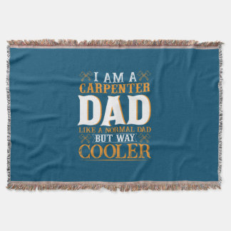 父の日私は大工のパパ スローブランケット