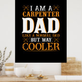 父の日私は大工のパパ ポスター (キッチン)
