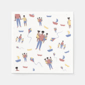 父の日紙ナプキンス スタンダードカクテルナプキン (正面)