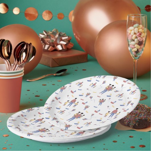 父の日紙プレート ペーパープレート (複数)