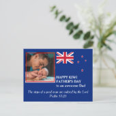 父の日素晴らしパパニュージーランド ポストカード (スタンド正面)