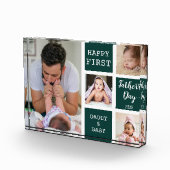 父の日緑の4枚写真集 フォトブロック (右)