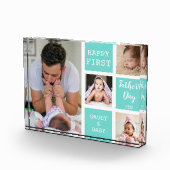 父の日緑の4枚写真集 フォトブロック (右)