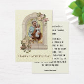 父の日聖ヨセフ追悼のカード (デスク)