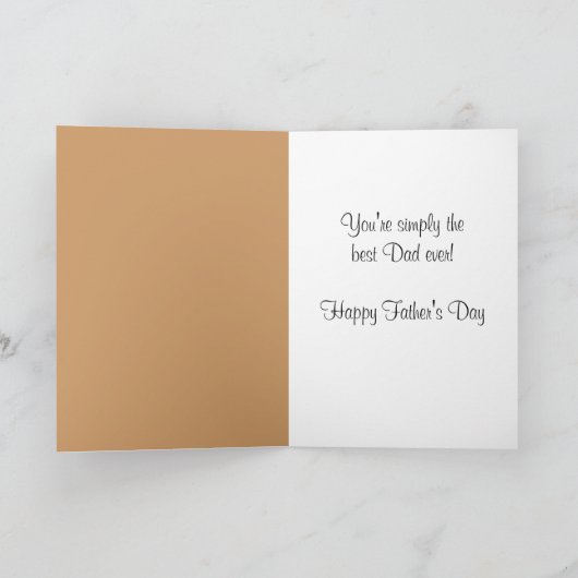 父の日表現 カード (内部)