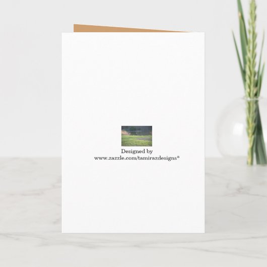 父の日表現 カード (裏面)