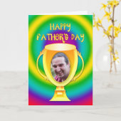 父の日記勝者のためのカード カード (黄色い花)