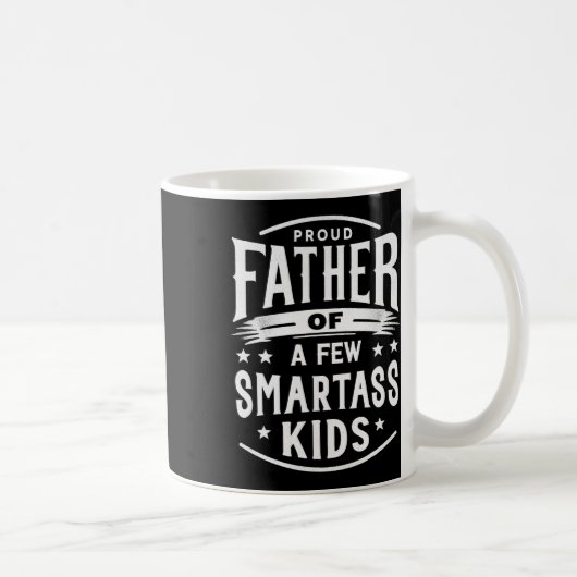 父の日誇りを持った子の父頭が切れる コーヒーマグカップ (右)