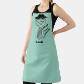 父の日誕生日最高のパパ エプロン (インサイチュ)