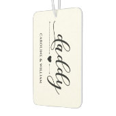 父の日贈り物のためのパパパパ祖父の愛 カーエアーフレッシュナー (左)