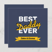 父の日贈り物 | カーパーソナライズされたド (正面/裏面)