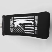 父の日贈り物 |パー最高のでグランドパ ゴルフヘッドカバー (正面)