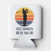 父の日贈り物 |パー最高のでグランドパ 缶クーラー (裏面)
