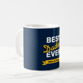 父の日贈り物 | 最高のパパエバーコーヒーマグ コーヒーマグカップ (正面左)