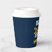 父の日贈り物 | 最高のパパ紙カップ 紙コップ (右)