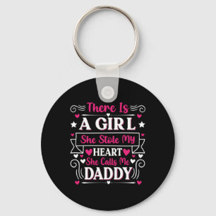 父の日贈り物 A Girl Calls Me Daddy キーホルダー