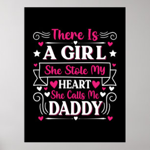 父の日贈り物 A Girl Calls Me Daddy ポスター