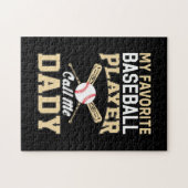 父の日野球選手が私をパパ ジグソーパズル (横)