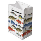 父の日魚 ミディアムペーパーバッグ (正面アングル)