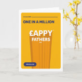 父の日100万人 カード (黄色い花)