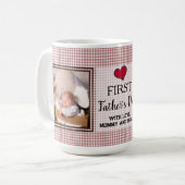 父の日2フォトコラージュ コーヒーマグカップ (正面左)