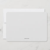 父の日3写真グリーティングカード 招待状 (裏面)