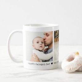 父の日3写真コーヒーマパーソナライズされたグ コーヒーマグカップ